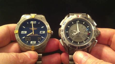 Breitling Aerospace vs Omega X